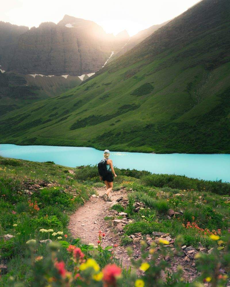 Sunrise and sunset mountain hikes